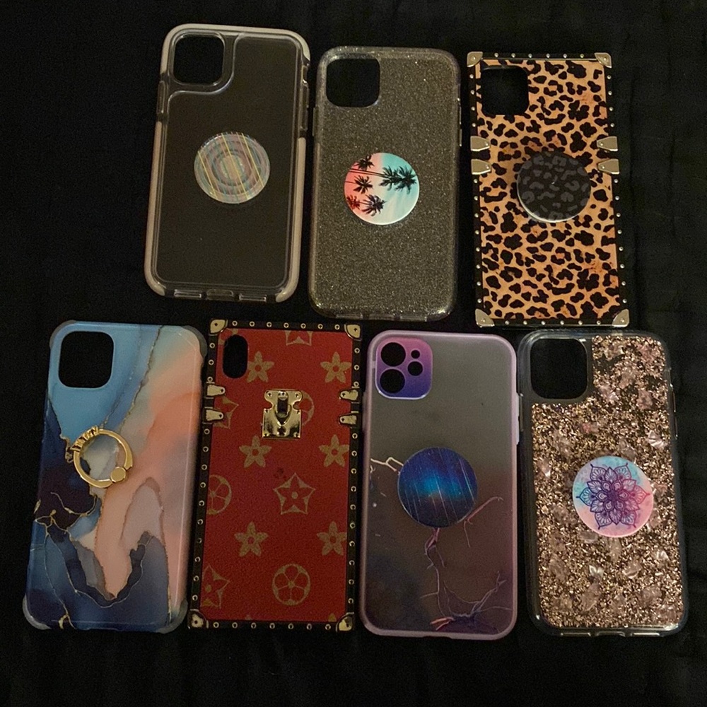 iPhone 11 cases and 1xr case. 7$ a piece or buy 2 get a 3rd one free.